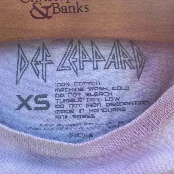 Def Leppard child, x-size small, tie-dye T-shirt. - Picture 3 of 4